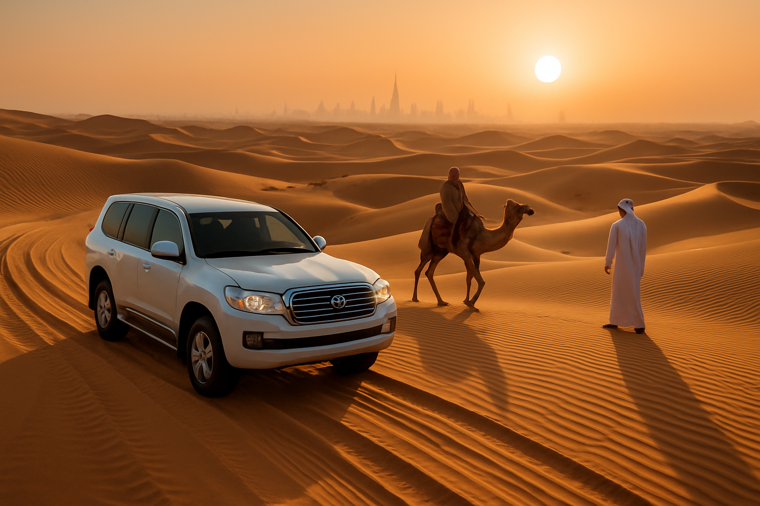 Desert safari adventure in Dubai